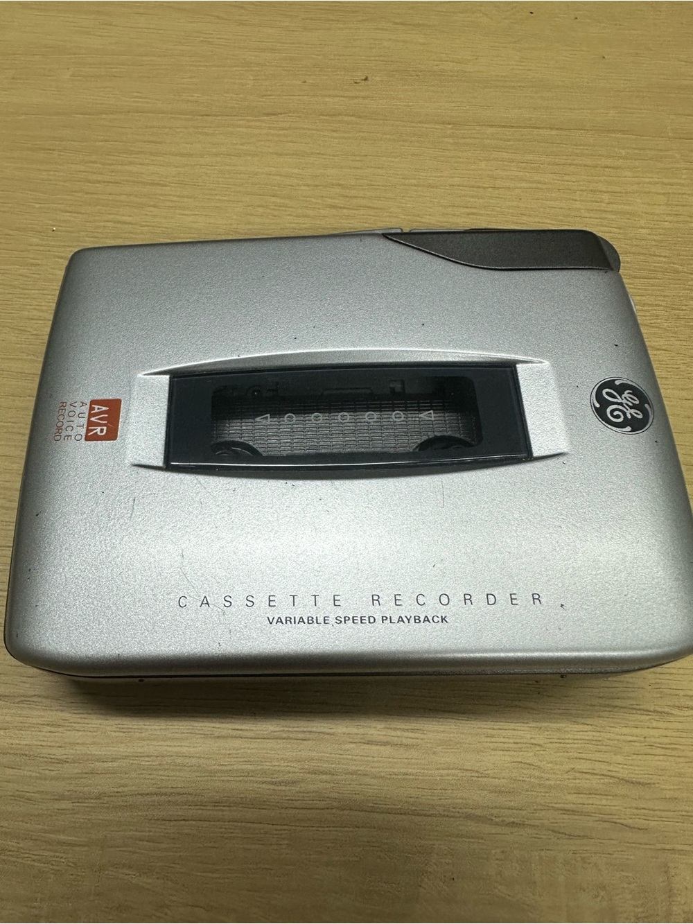 GE AVR Cassette Recorder Variable Speed Playback Does Not Work